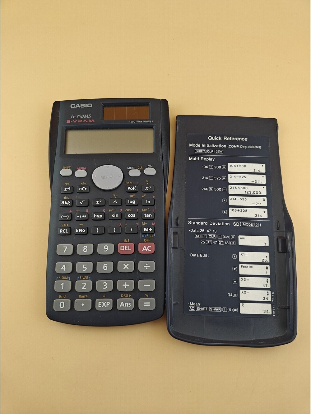 Casio fx-300ES Scientific Calculator Black